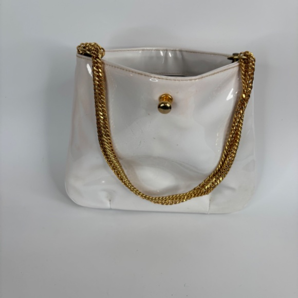 Vintage 60s Purses Set of 3 Patent Handbag Theodor Ruth Saltz Meyers Made in USA - Picture 10 of 16